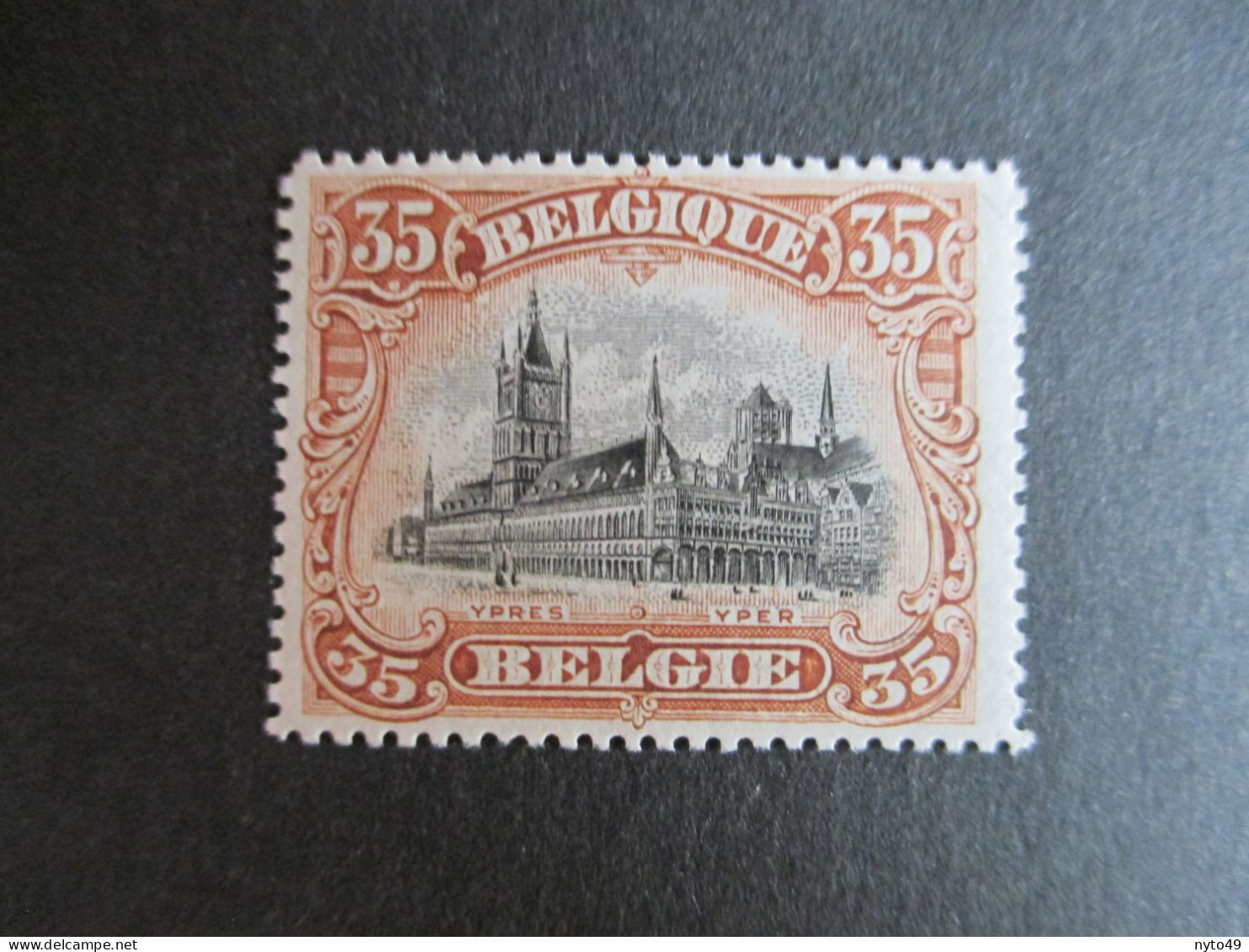 Nr 142A - Hallen Van Ieper - Tanding 15 MNH** - OCB € 35 à 10% - 1915-1920 Albert I.