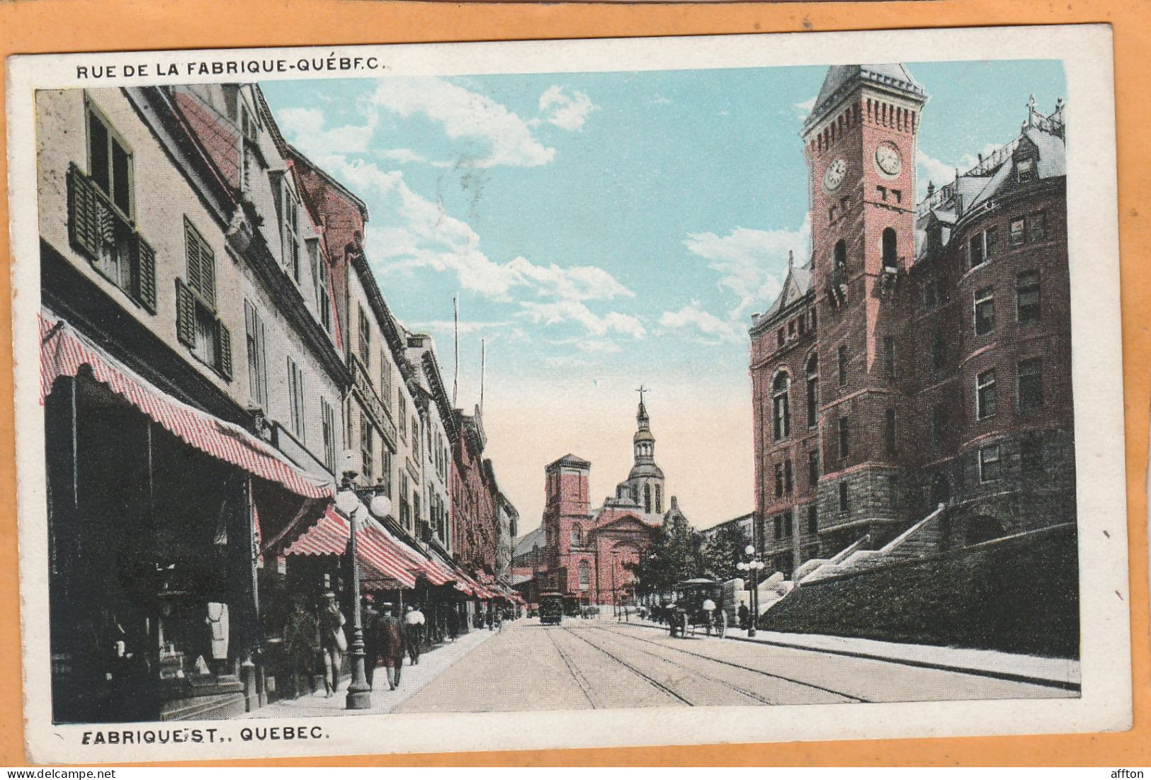 Quebec Canada Old Postcard - Québec - La Cité