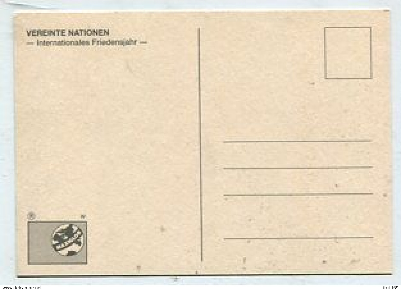 MC 158459 UNITED NATIONS - Wien - 1986 - Internationales Friedensjahr - Maximum Cards