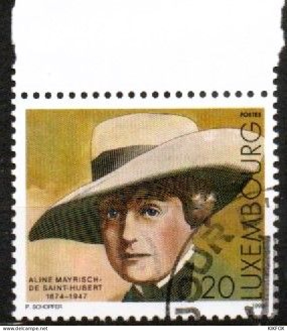 Luxembourg, Luxemburg, 1999,  Y&T 1430, MI 1480, ALINE MAYRISCH-DE SAINT HUBERT,GESTEMPELT,  Oblitéré - Used Stamps