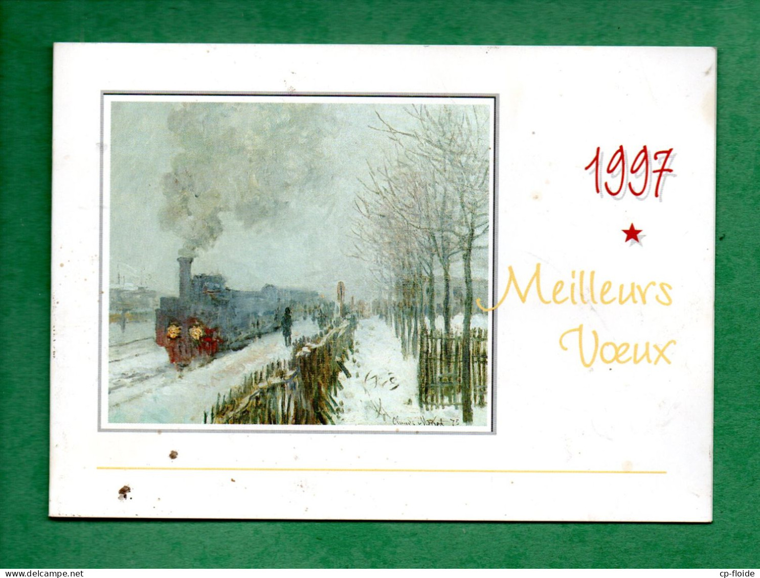 CALENDRIER 1997 . " BOUCHERIE " . GÉRARD DOMINGIE . VILLENEUVE-SUR-LOT - Réf. N°37701 - - Small : 1981-90