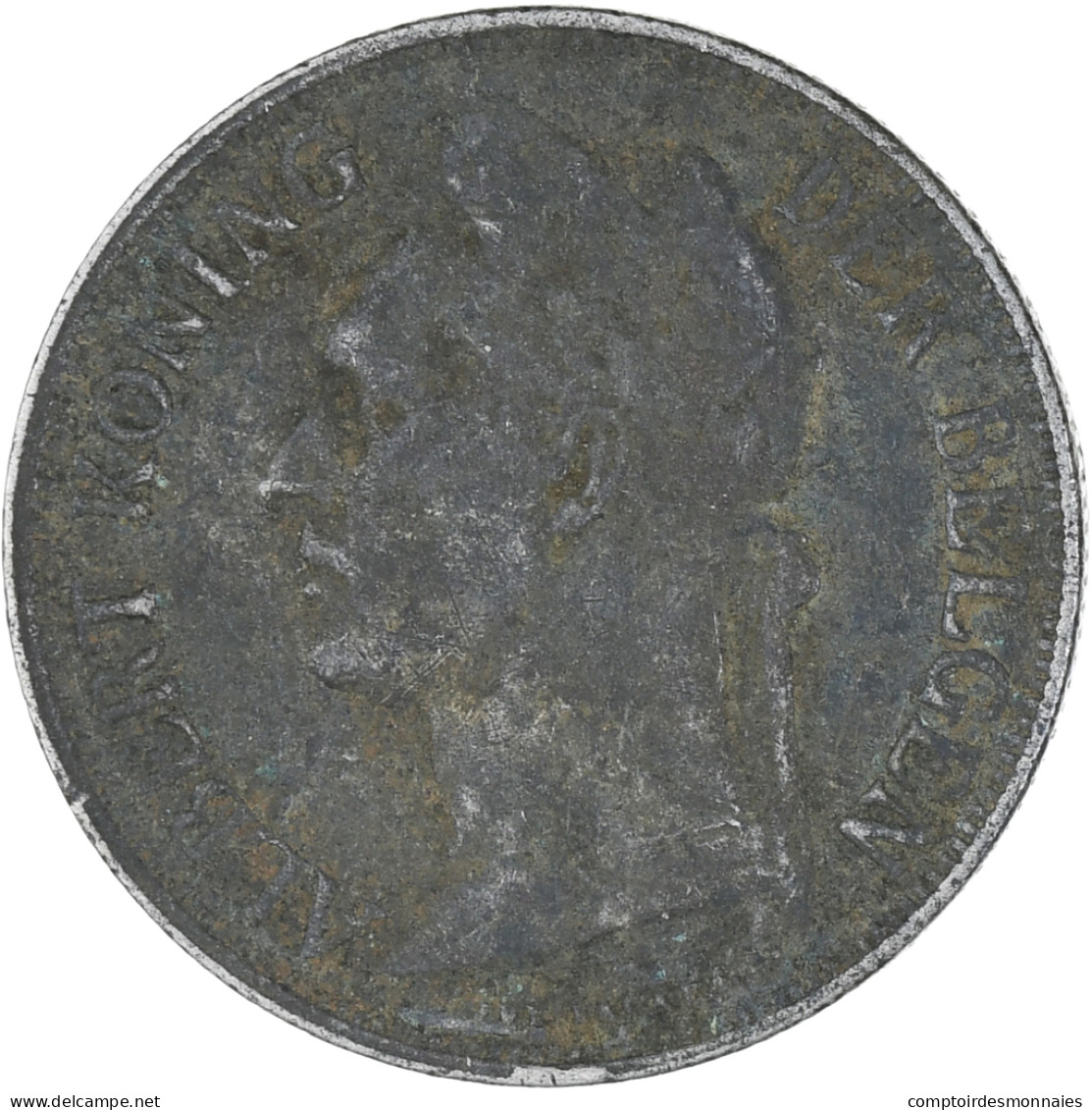 Monnaie, Congo Belge, Franc, 1928, TB, Cupro-nickel, KM:21 - 1910-1934: Albert I.