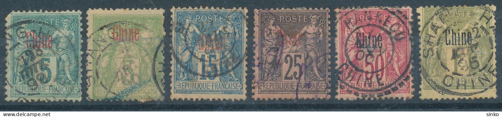 1894/1900. French Post In China - Other & Unclassified