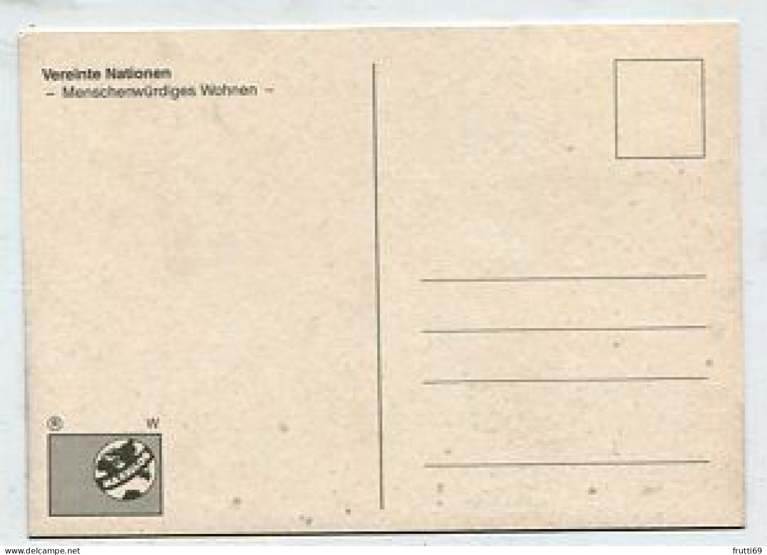 MC 158462 UNITED NATIONS - Wien - 1987  Menschenwürdiges Wohnen - Cartes-maximum