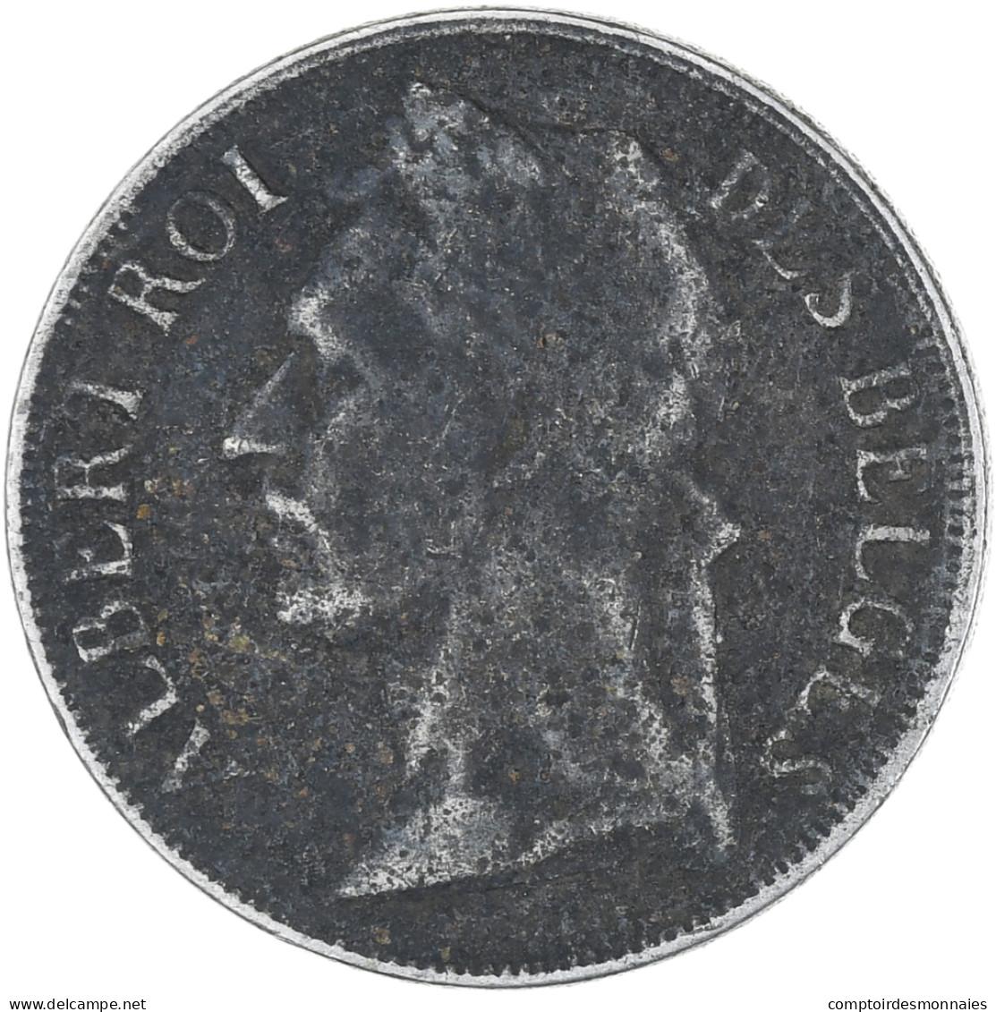 Monnaie, Congo Belge, Franc, 1927, TB, Cupro-nickel, KM:20 - 1910-1934: Albert I.