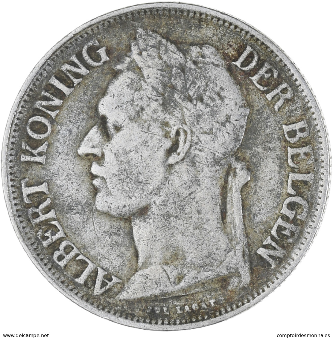 Monnaie, Congo Belge, Franc, 1923, TB, Cupro-nickel, KM:21 - 1910-1934: Albert I.