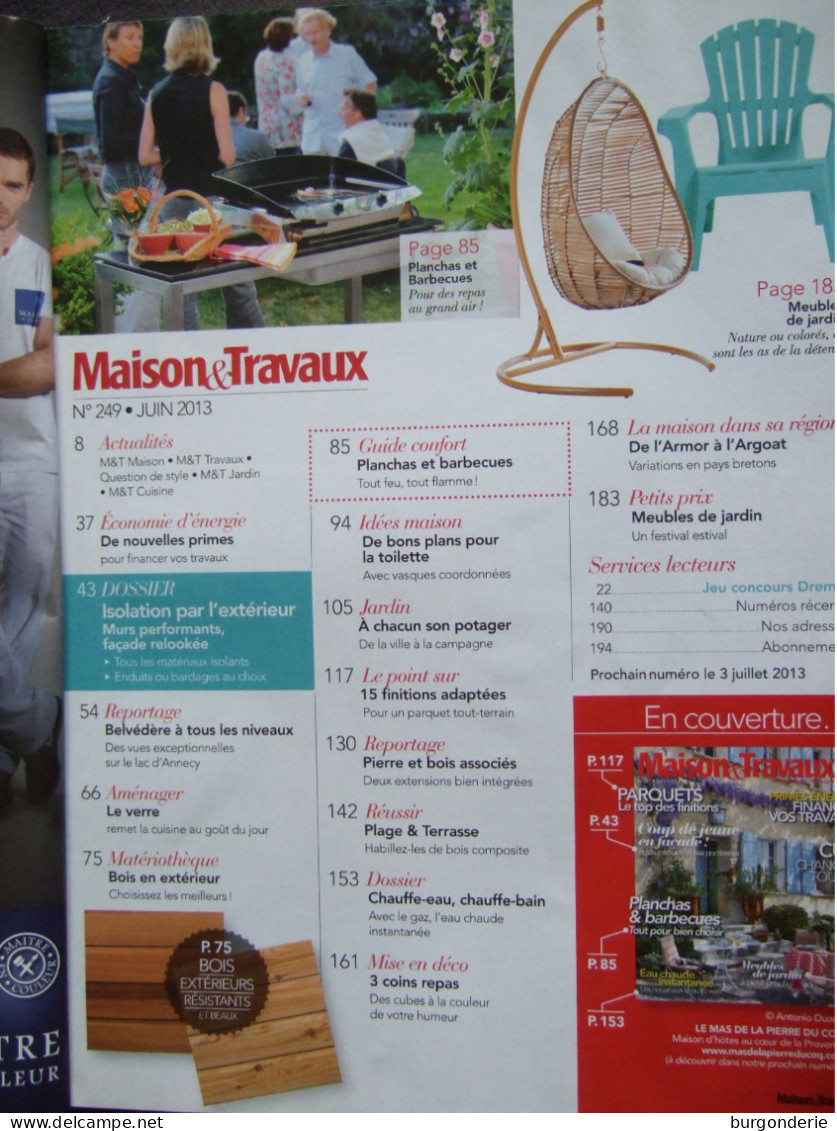 MAGAZINE MAISON ET TRAVAUX / 2013 / N° 249 - House & Decoration