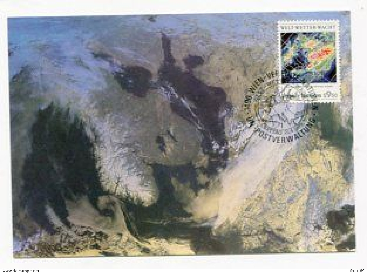 MC 158481 UNITED NATIONS - Wien - Welt-Wetter-Wacht - Maximum Cards