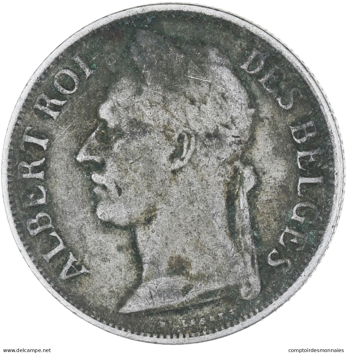 Monnaie, Congo Belge, Franc, 1926, TB, Cupro-nickel, KM:20 - 1910-1934: Albert I