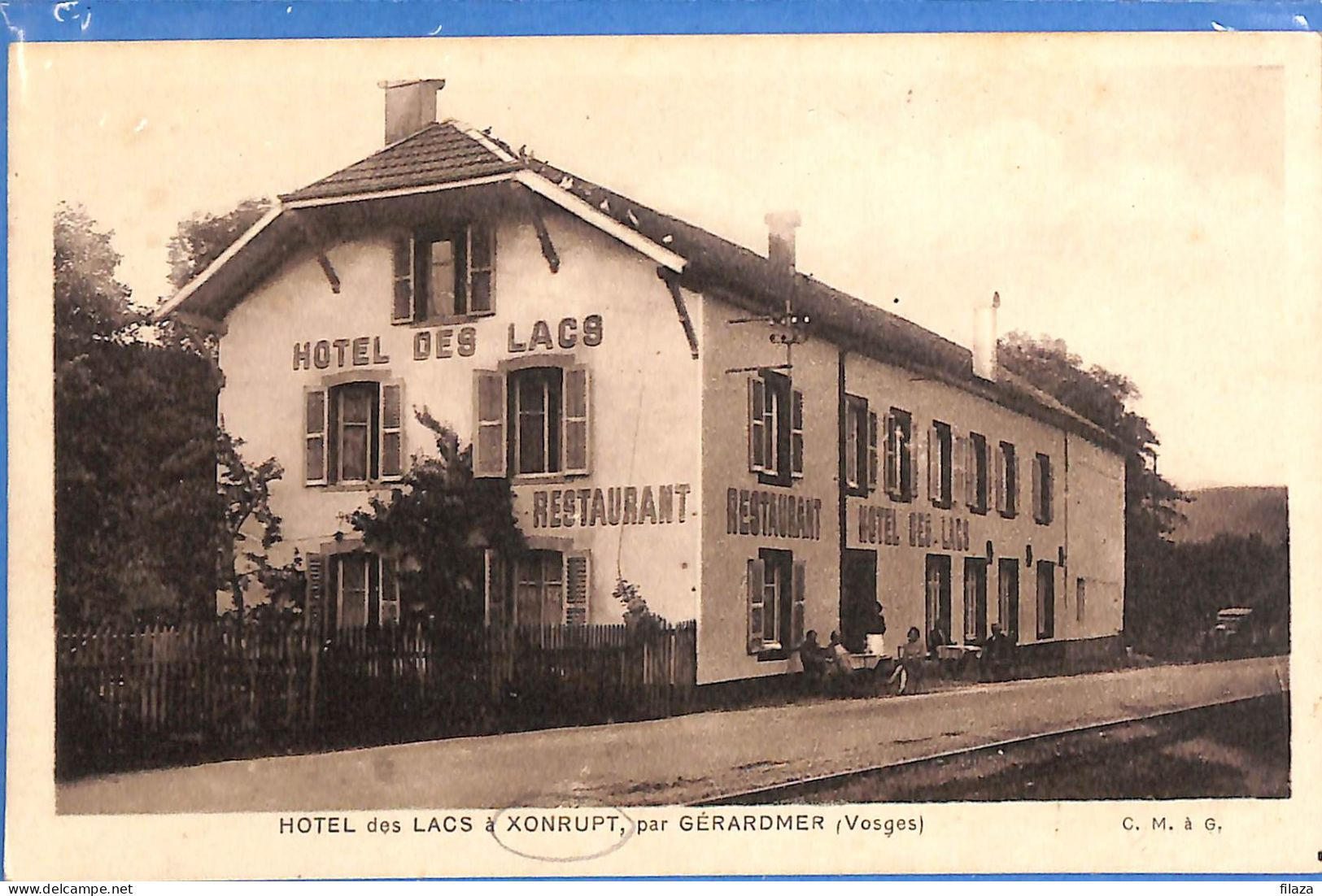 88 - Vosges - Xonrupt Longemer - Hotel De Lacs (N13751) - Xonrupt Longemer