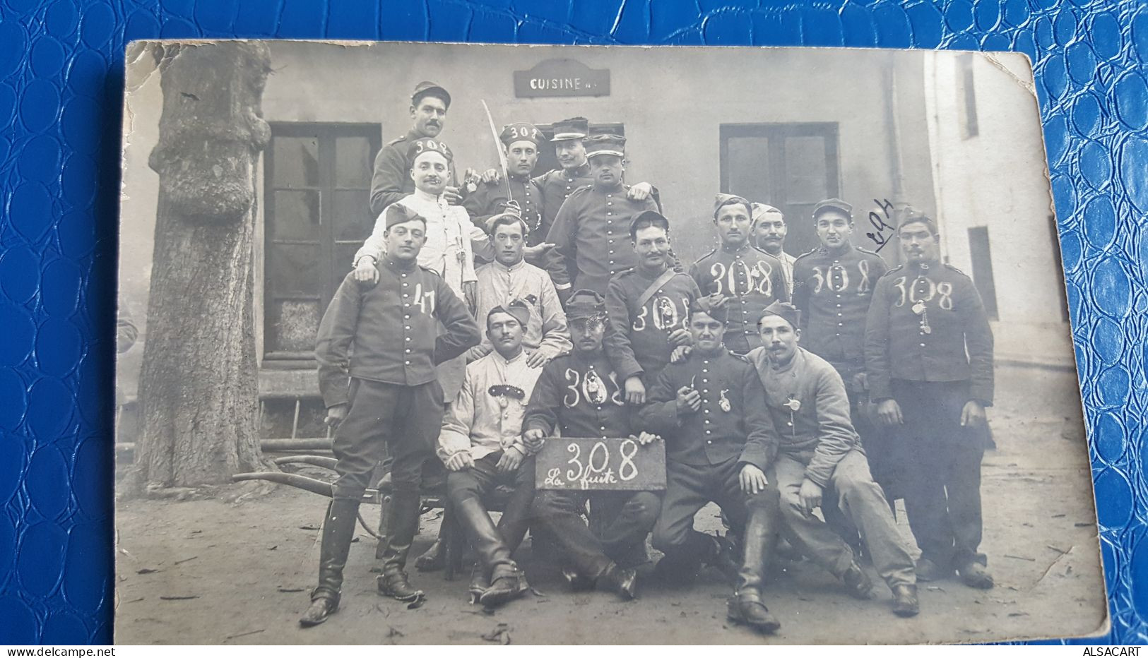 Carte Photo De Militaires à Dijon Ou Environs - Régiments