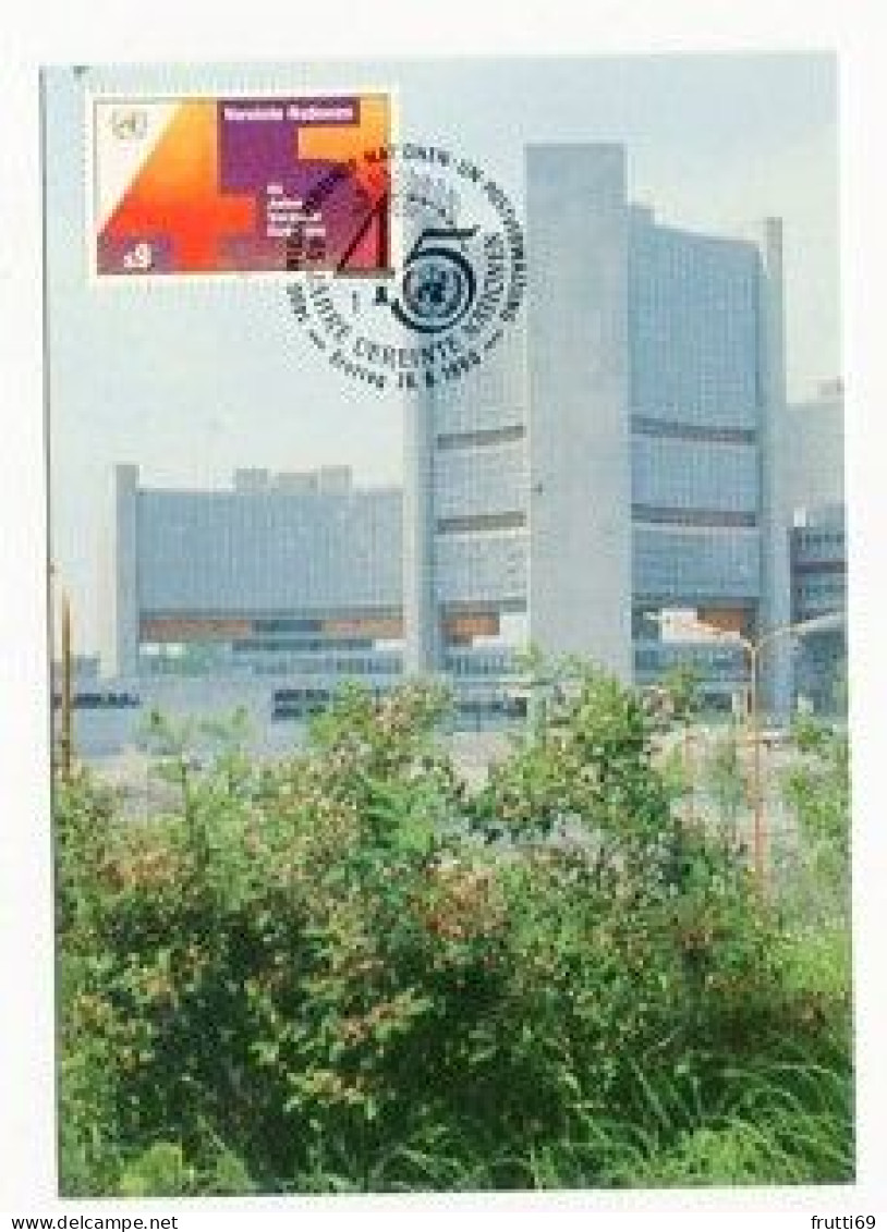 MC 158488 UNITED NATIONS - Wien - 1990 -  40 Jahre Vereinte Nationen - Cartes-maximum