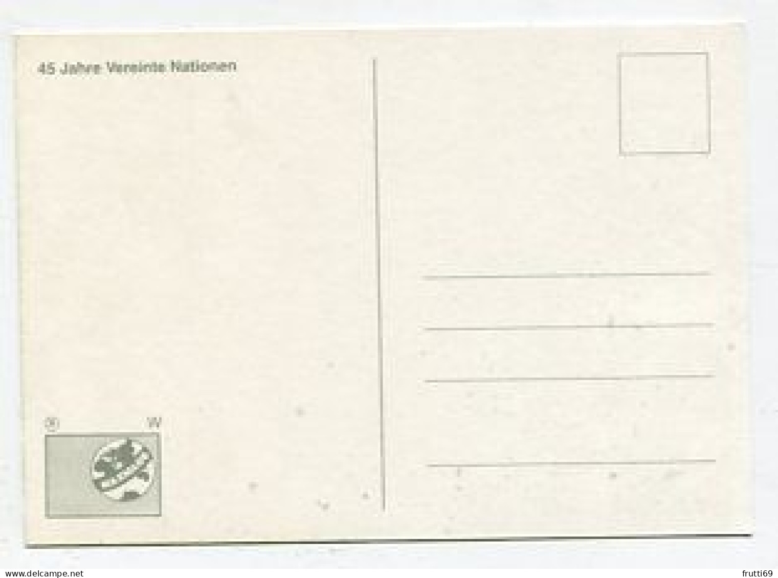MC 158488 UNITED NATIONS - Wien - 1990 -  40 Jahre Vereinte Nationen - Maximum Cards