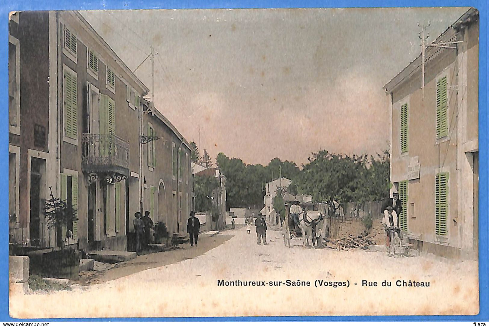 88 - Vosges - Monthureux Sur Saone - Rue Du Chateau (N13756) - Monthureux Sur Saone