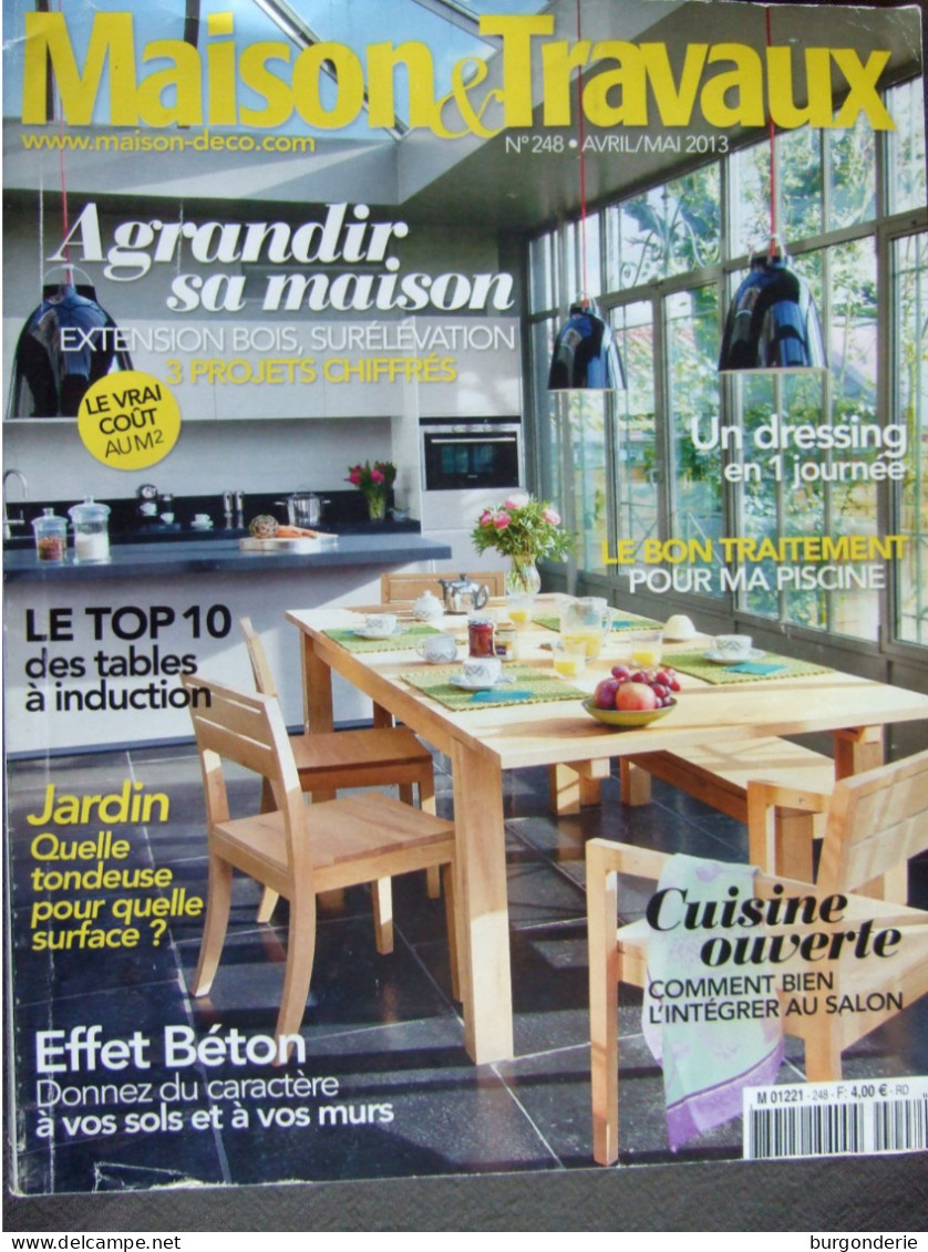 MAGAZINE MAISON ET TRAVAUX / 2013 / N° 248 - House & Decoration