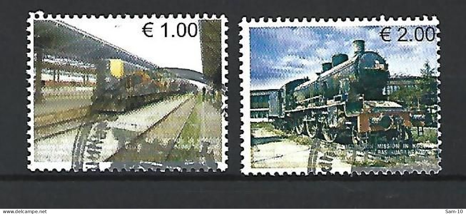 Timbre  Nation Unies Kosovo  En Oblitere  N 90/91 - Used Stamps