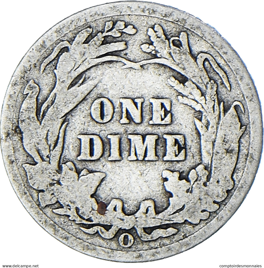 États-Unis, Barber Dime, Dime, 1903, New Orleans, B+, Argent, KM:113 - 1892-1916: Barber