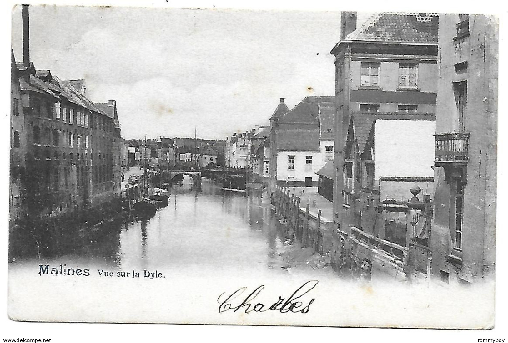 CPA Malines, Vue Sur La Dyle - Malines