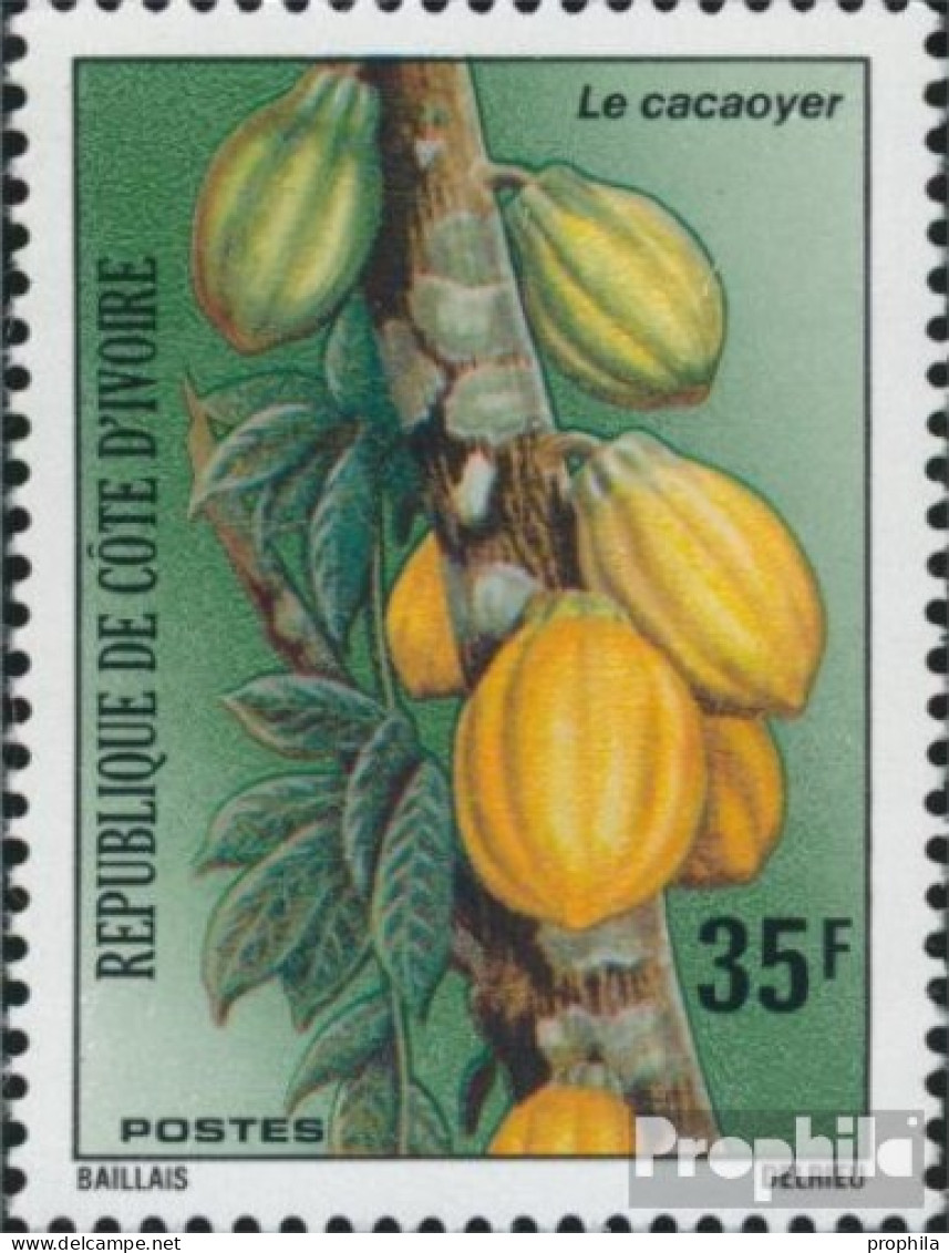 Elfenbeinküste 476 (kompl.Ausg.) Postfrisch 1975 Kakaobaum - Côte D'Ivoire (1960-...)