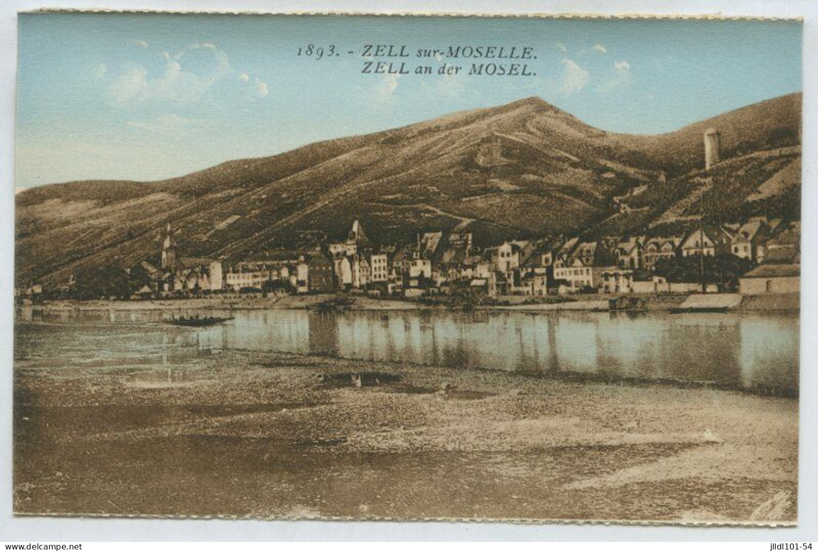 Zell An Der Mosel, Zell Sur Moselle, Vue Générale - Zell