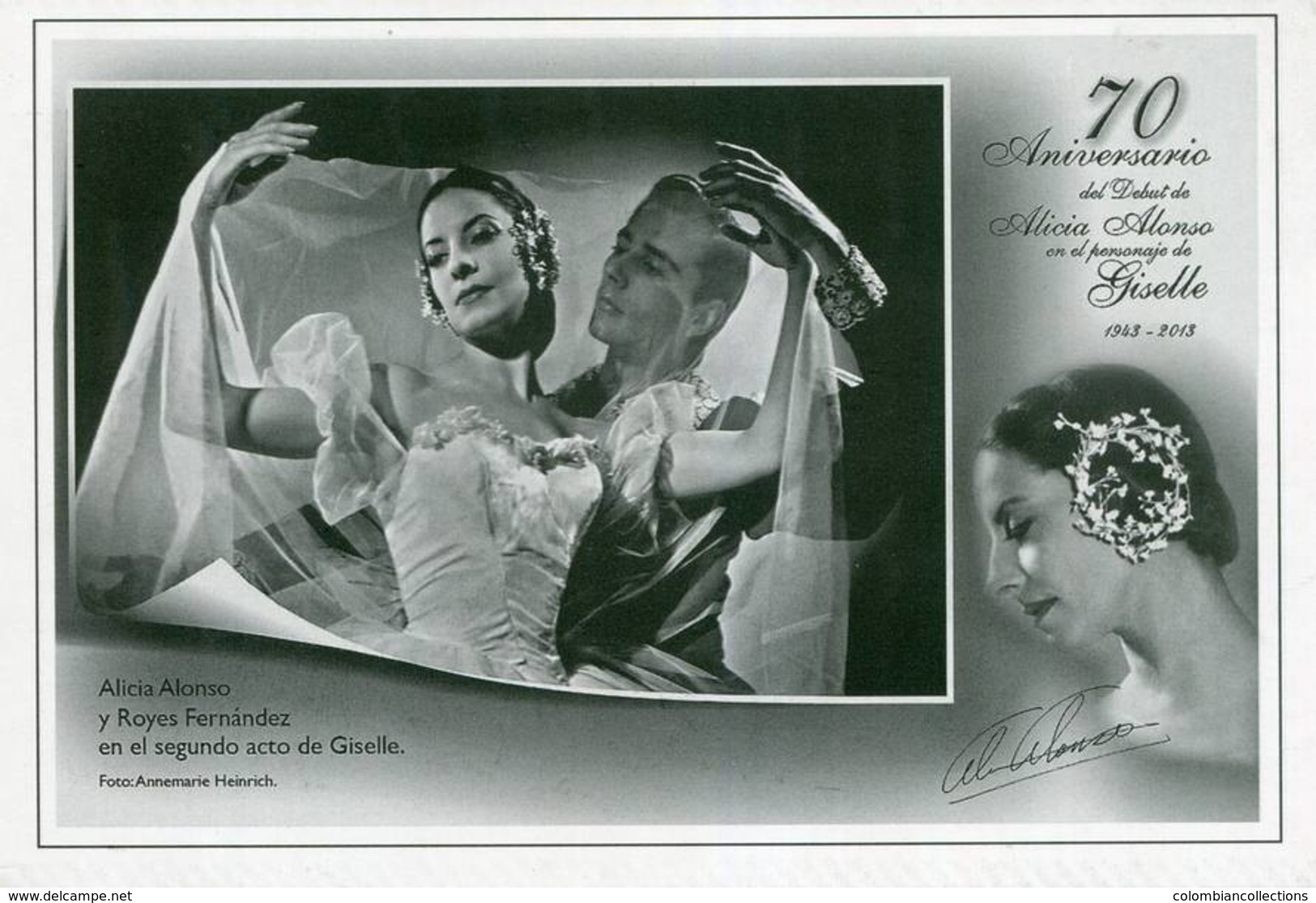 Lote PEP1198, Cuba, 2014, Entero Postal Stationery, Alicia Alonso, 8-20, Dance, Ballet, Giselle - Cartes-maximum