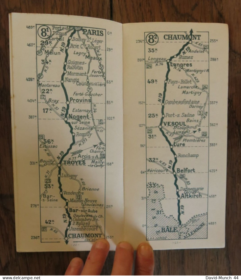 Le Guide Des Grandes Routes De France, Routes Paris-Centre. Blondel La Rougerie éditeur. Non Daté - Maps/Atlas