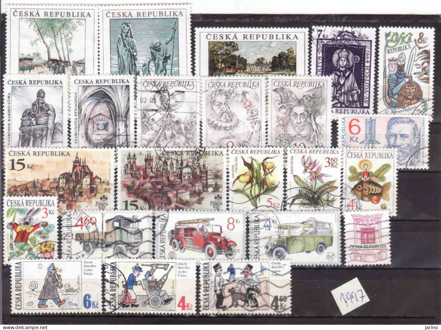 Tchechische Republik 1997, Used.I Will Complete Your Wantlist Of Czech Or Slovak Stamps According To The Michel Catalog. - Gebraucht