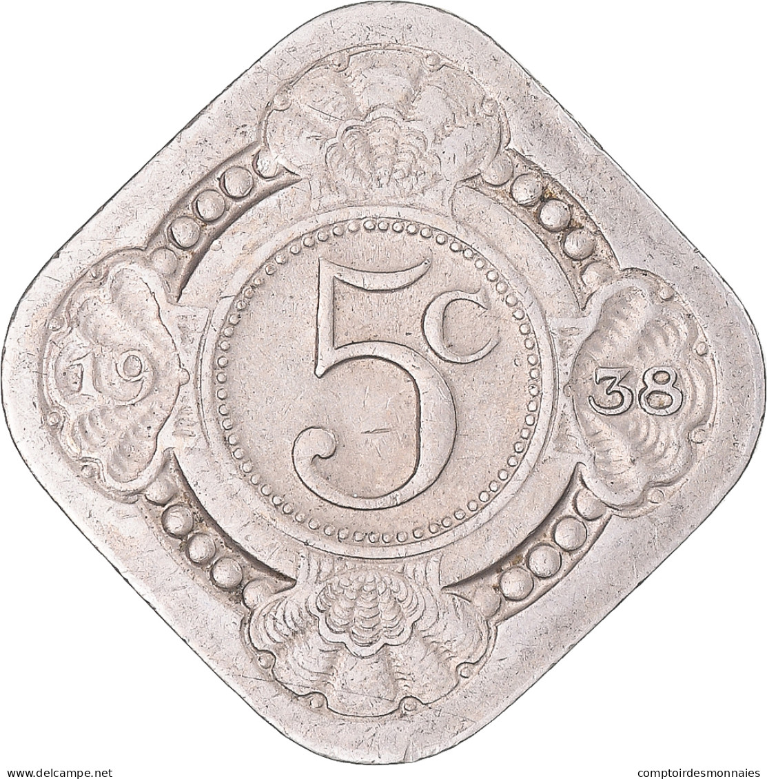 Pays-Bas, 5 Cents, 1938 - 5 Cent