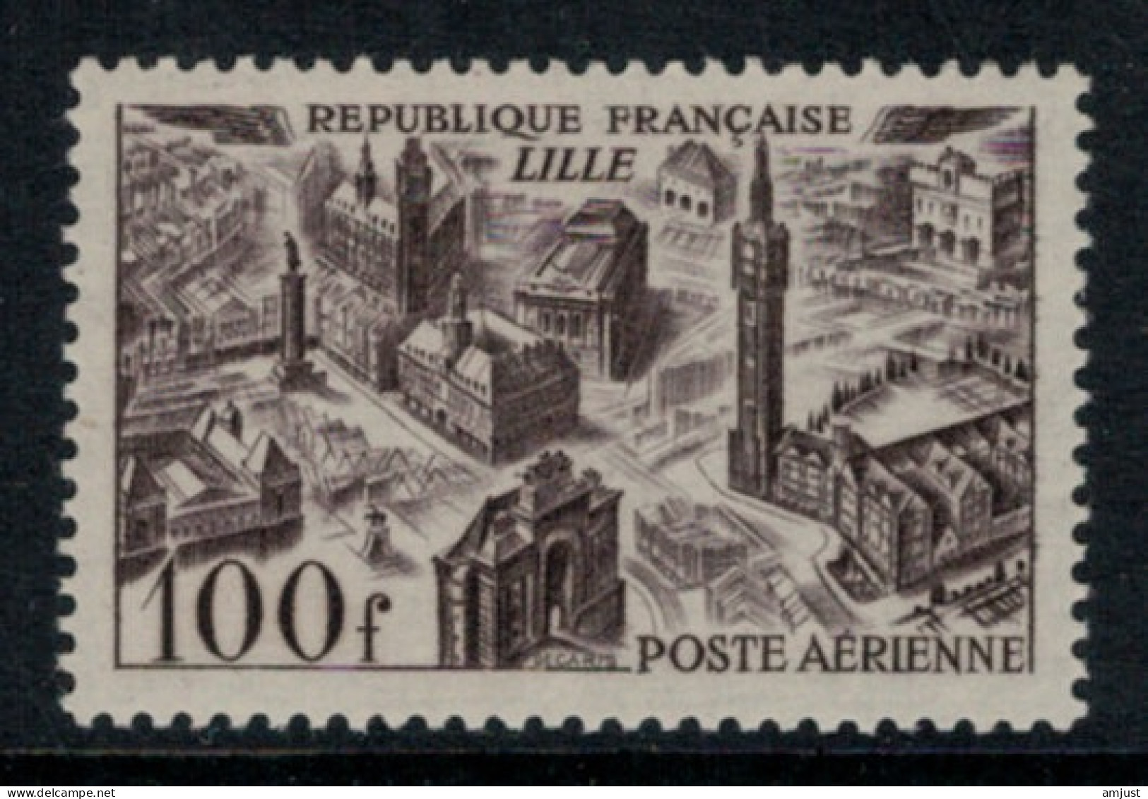 France // Poste Aérienne // Lille No. 24 Neufs** MNH - 1927-1959 Postfris