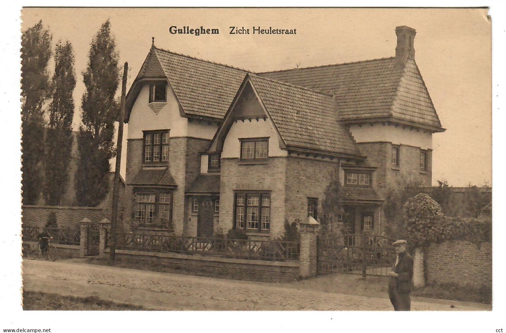 Gulleghem  Gullegem  Wevelgem   Zicht Heulestraat - Wevelgem