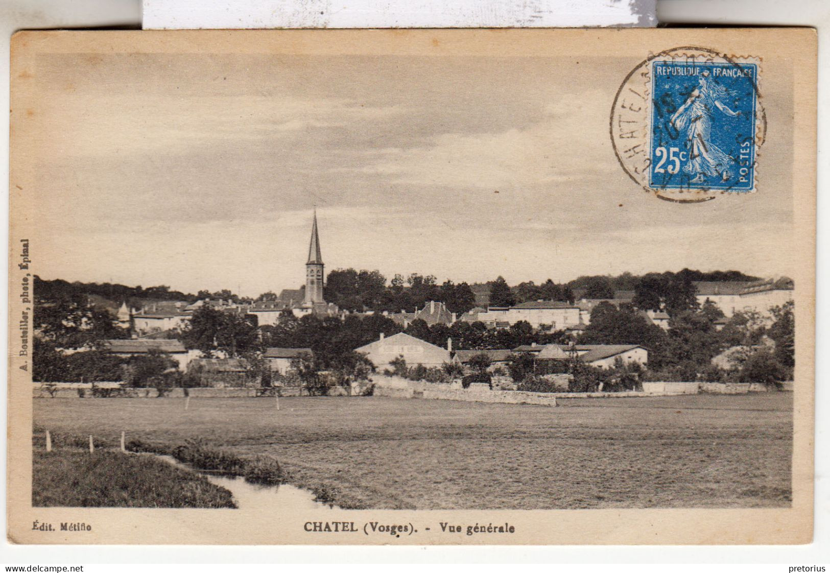 DEPT 88 / CHATEL - 1921 - Chatel Sur Moselle