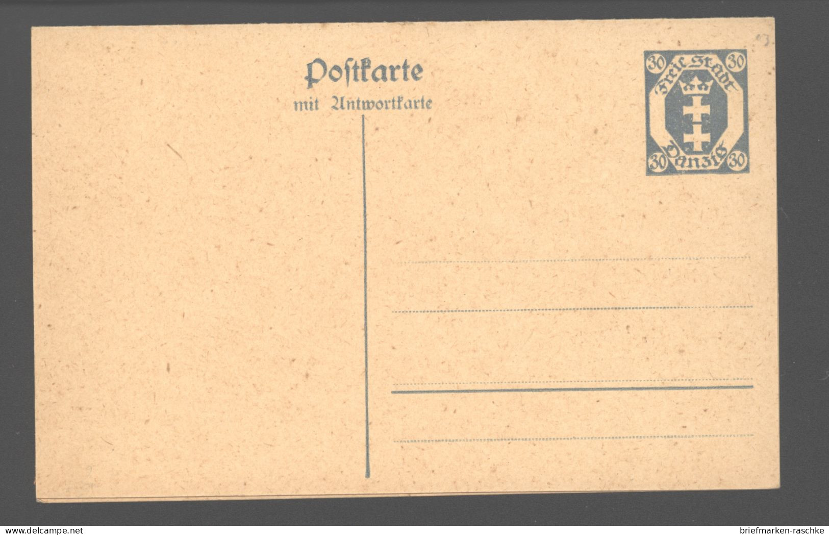 Danzig,P 11 (230) - Postwaardestukken