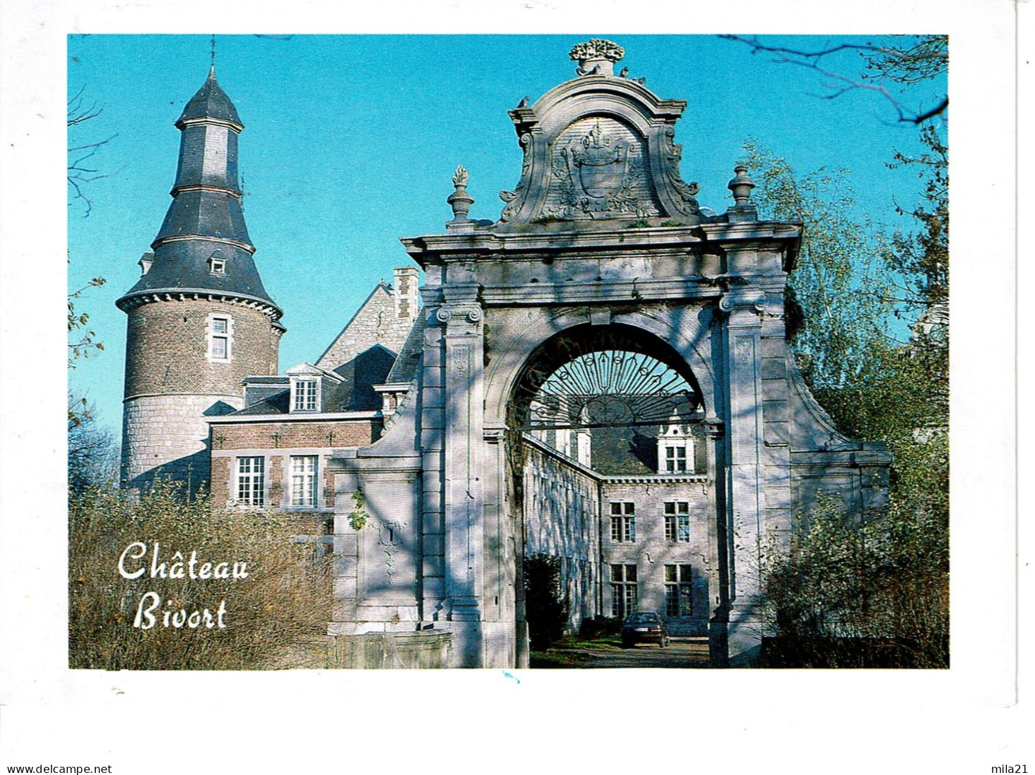 Chateau BIVORT       FONTAIONE L'EVEQUE - Fontaine-l'Evêque