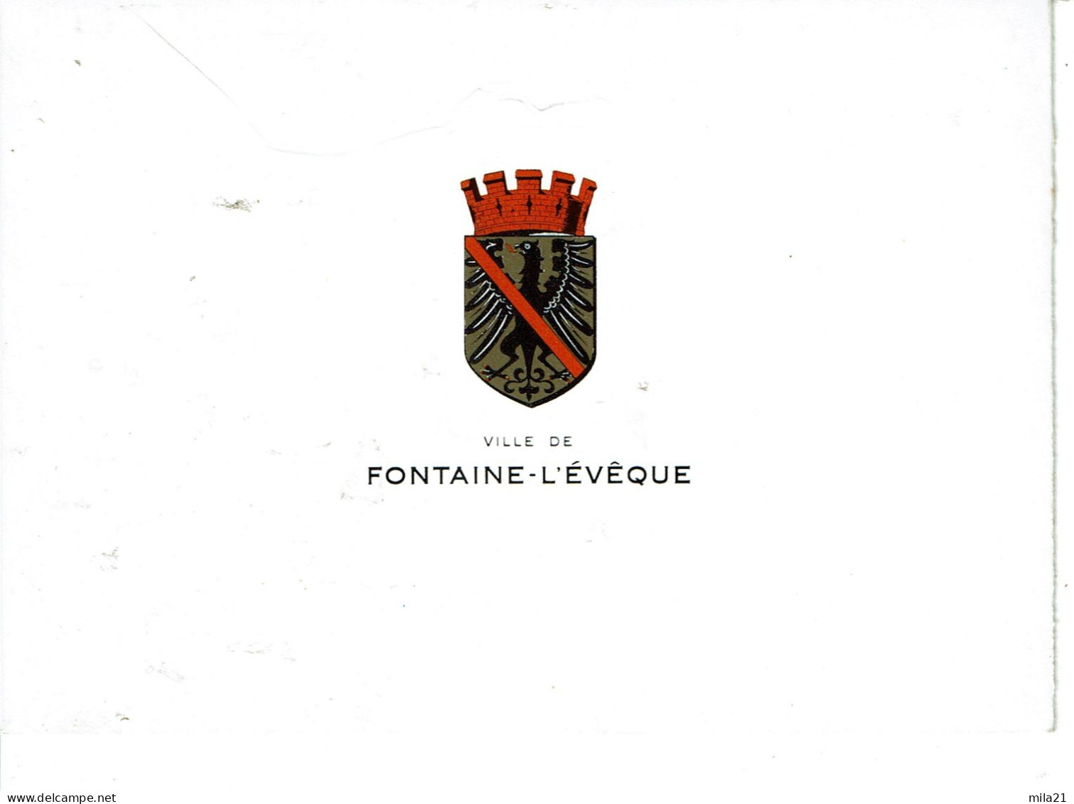 Chateau BIVORT       FONTAIONE L'EVEQUE - Fontaine-l'Eveque