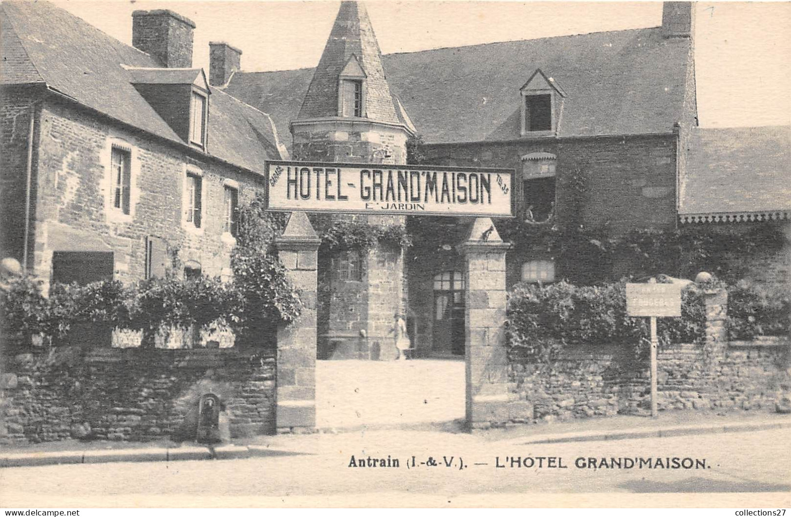 35-ANTRAIN- L'HÔTEL GRAND'MAISON - Sonstige & Ohne Zuordnung