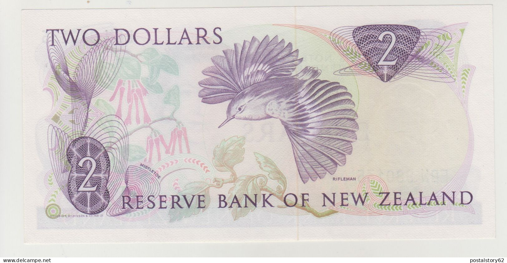 New Zeland, Banconota Two Dollars ( 1981-1985 ) Pick 170 A  FDS - Neuseeland