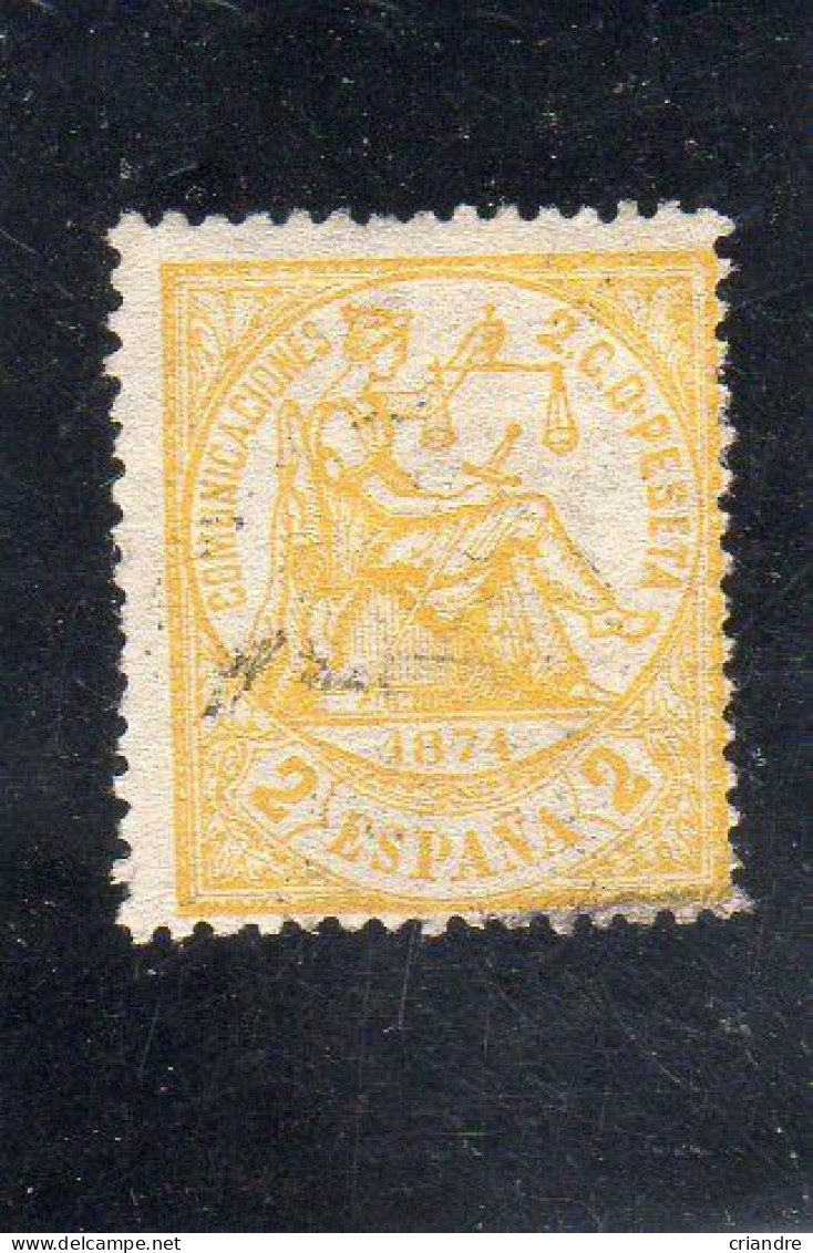 Espagne, Année 1874 N° 174 Oblitéré - Used Stamps