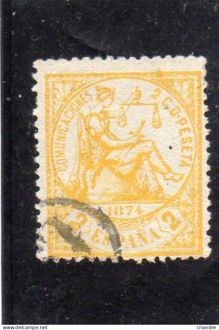 Espagne, Année 1874 N° 174 Oblitéré - Used Stamps