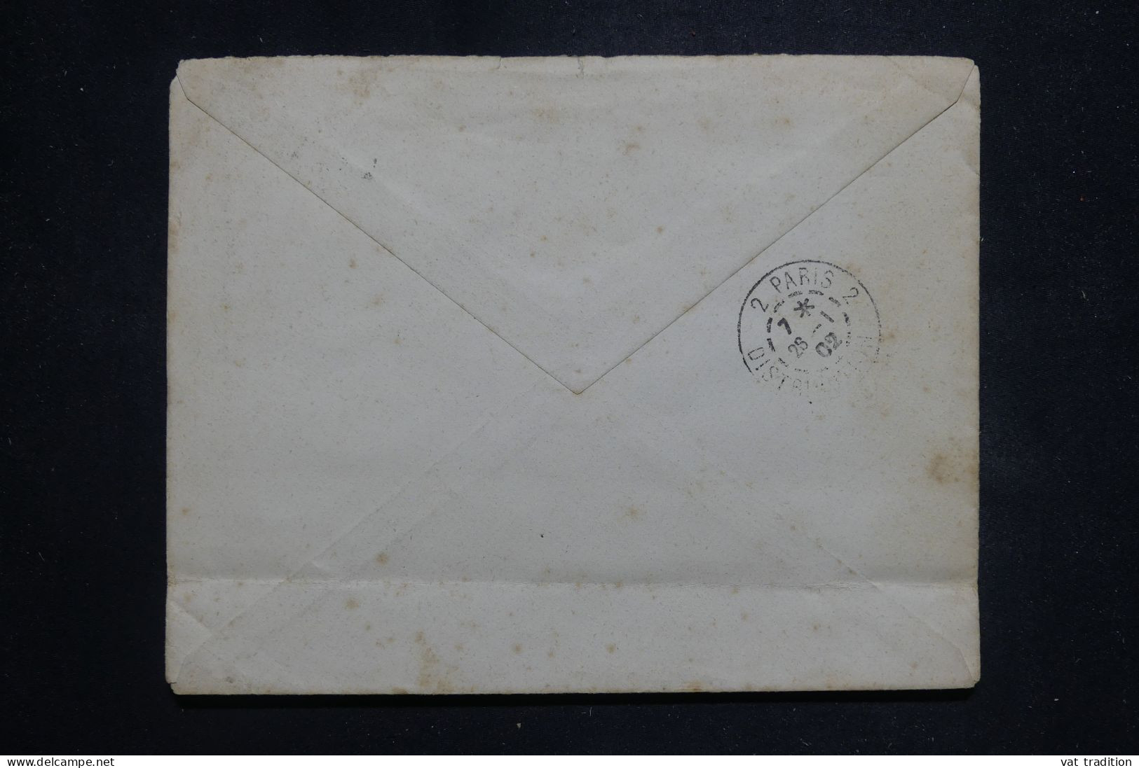 MONACO - Enveloppe De L'Hôtel De La Condamine Pour Paris En 1902 - L 146839 - Briefe U. Dokumente