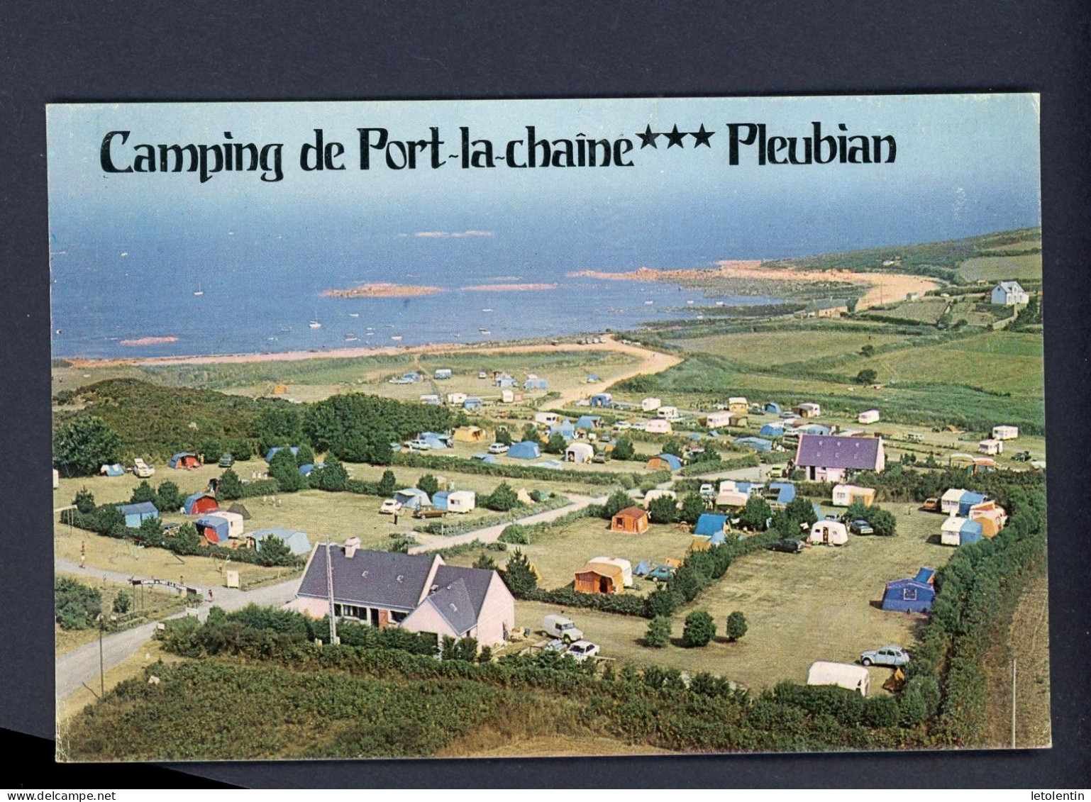 CPM - 22 - PLEUBIAN - CAMPING "PORT-LA-CHAINE" - Pleubian