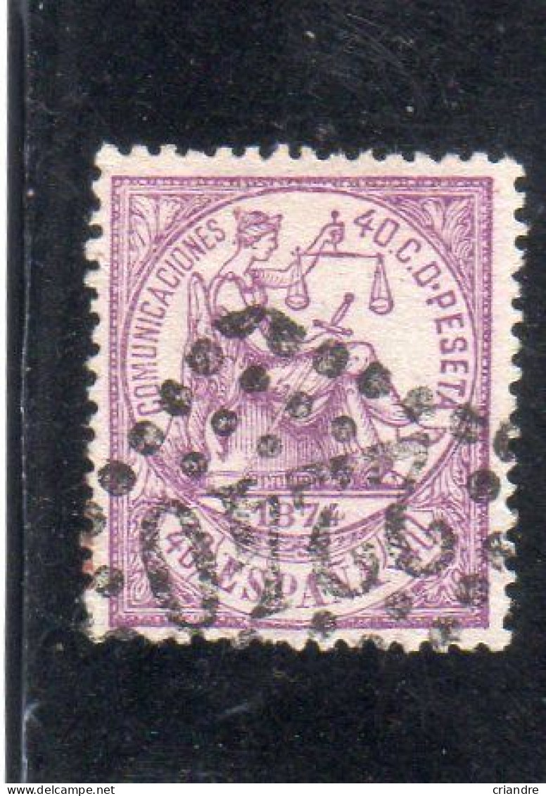 Espagne, Année 1874 N° 146 Oblitéré - Used Stamps