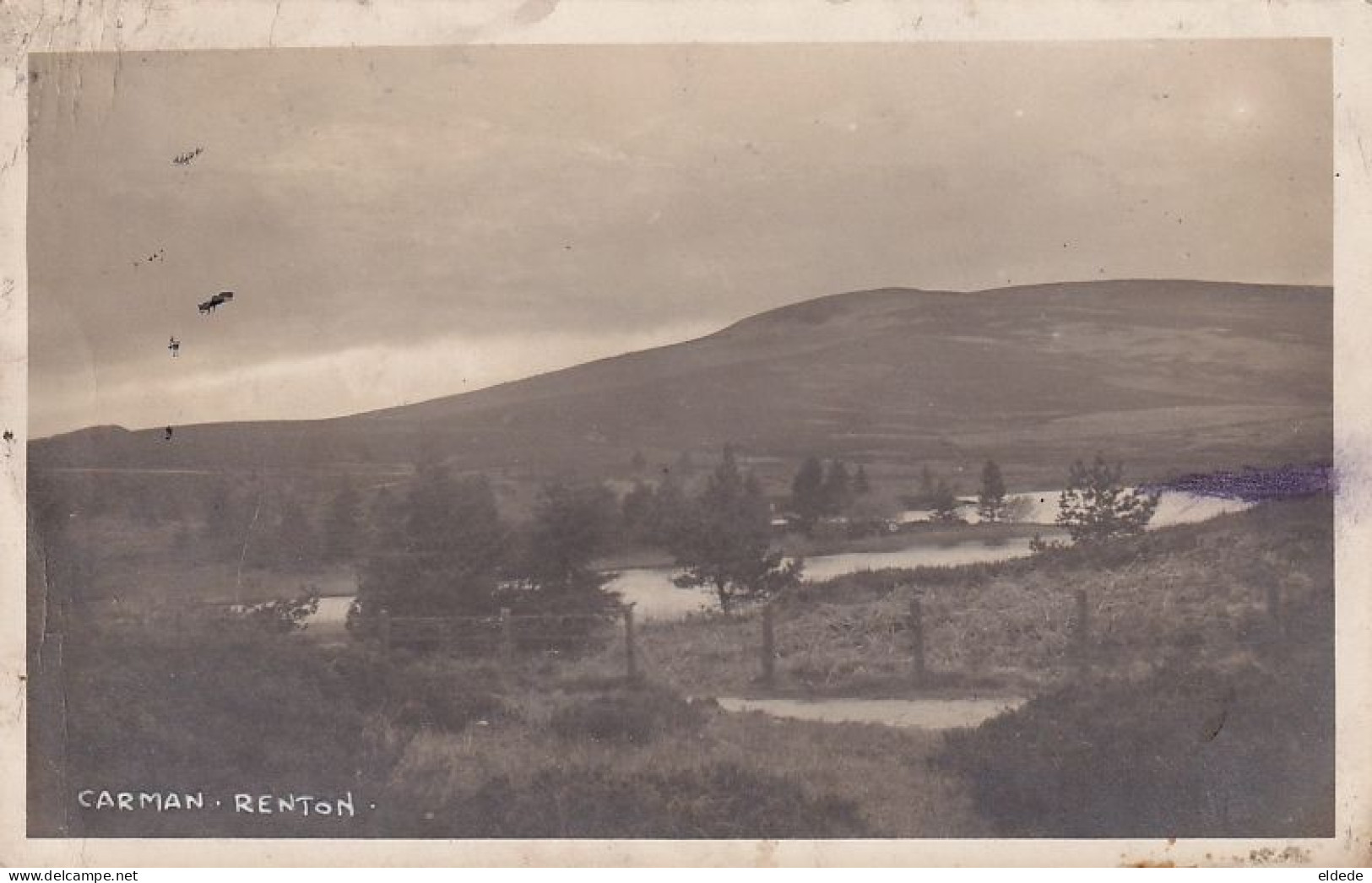 Real Photo Carman Renton  Used 1915 - Dunbartonshire