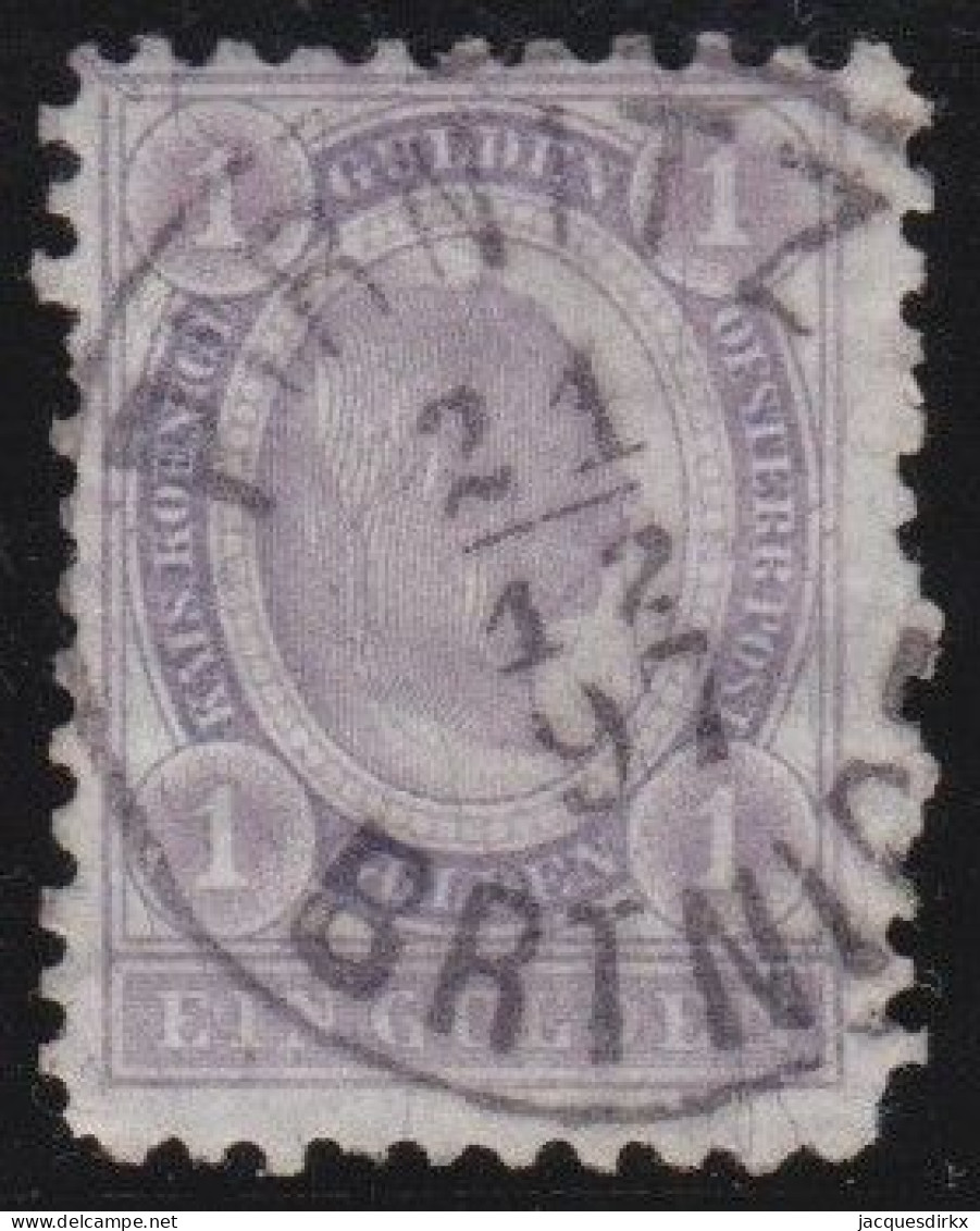 Österreich   .    Y&T    .     58      .    O    .      Gestempelt - Used Stamps