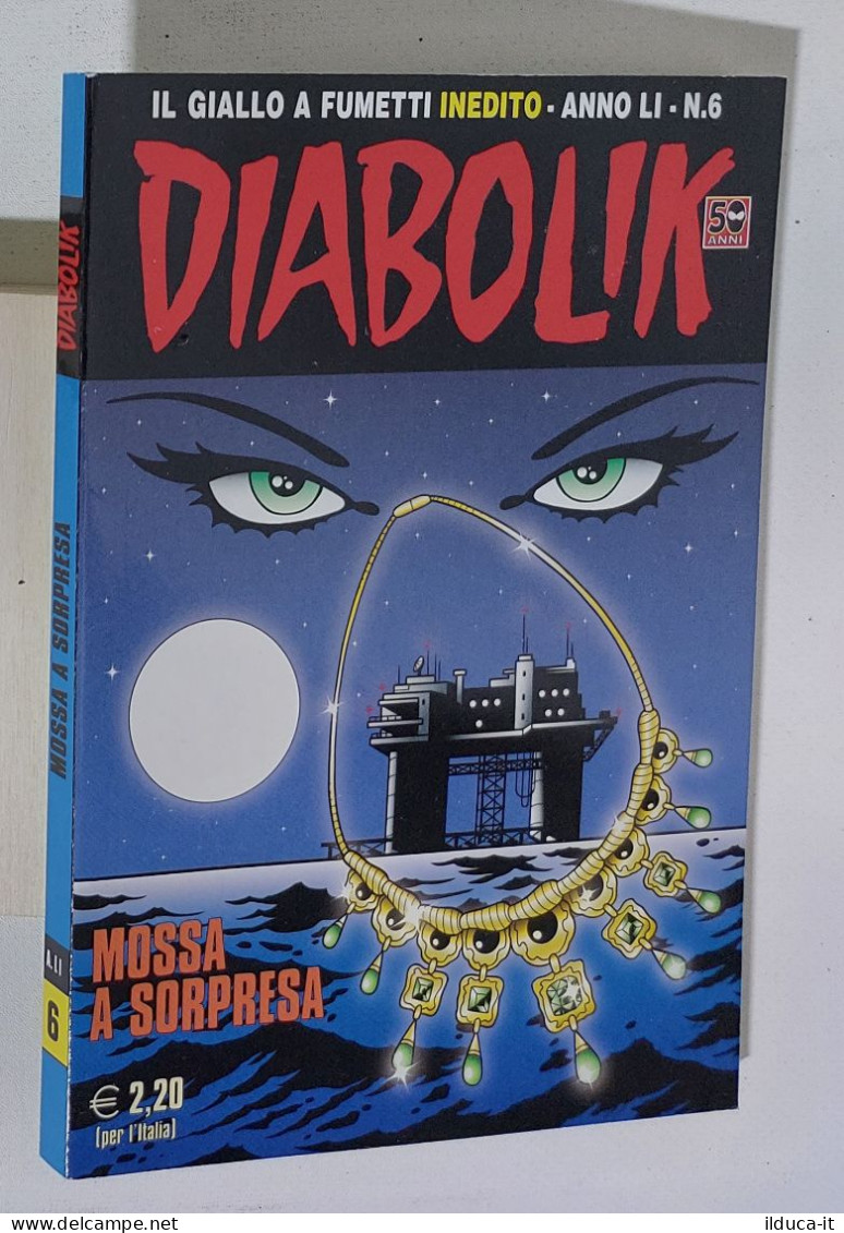 44135 DIABOLIK - A. LI Nr 6 - Mossa A Sorpresa - Diabolik