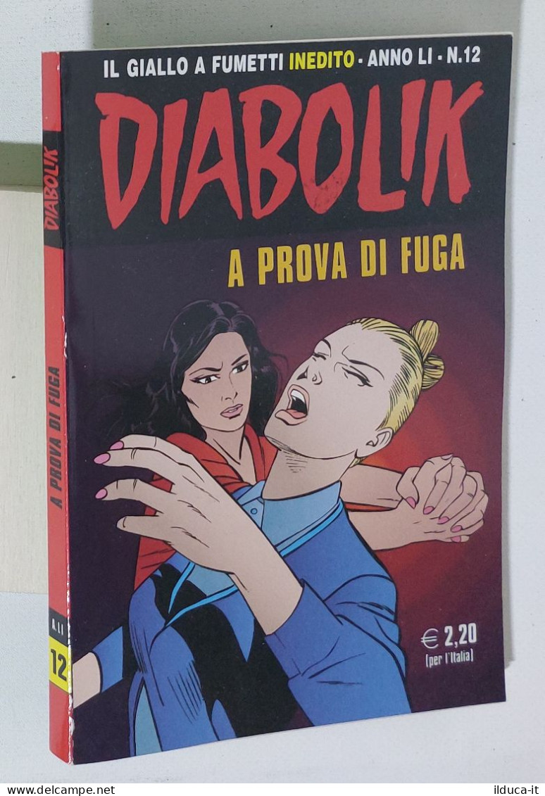 44140 DIABOLIK - A. LI Nr 12 - A Prova Di Fuga - Diabolik