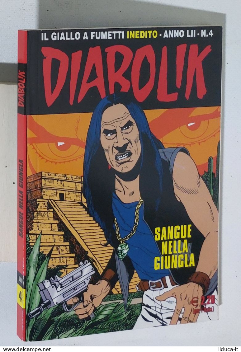 44143 DIABOLIK - A. LII Nr 4 - Sangue Nella Giungla - Diabolik