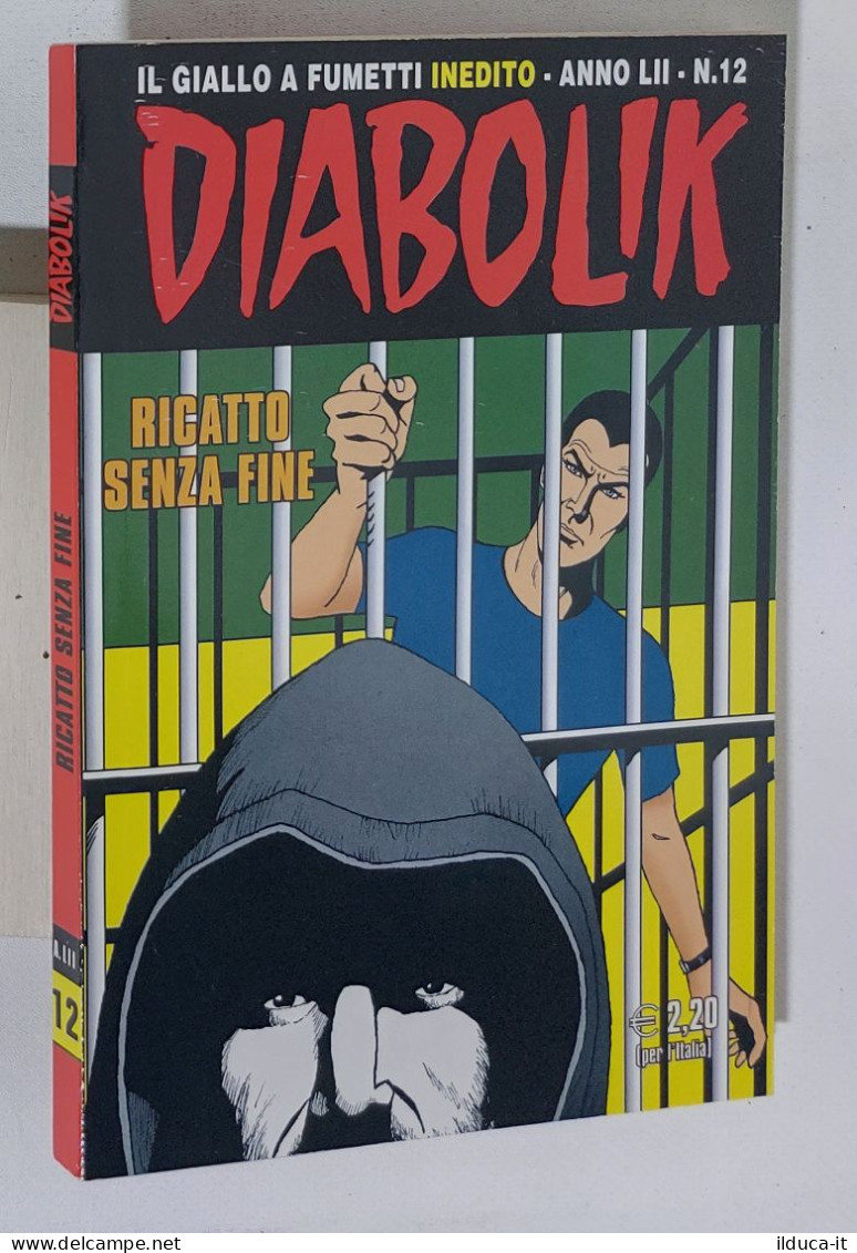 44150 DIABOLIK - A. LII Nr 12 - Ricatto Senza Fine - Diabolik