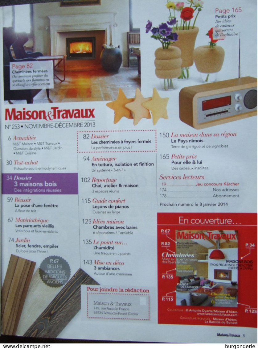 MAGAZINE MAISON ET TRAVAUX / 2013 / N° 253 - Casa & Decorazione