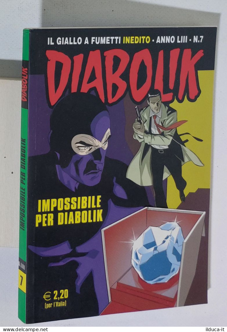 44157 DIABOLIK - A. LIII Nr 7 - Impossibile Per Diabolik - Diabolik