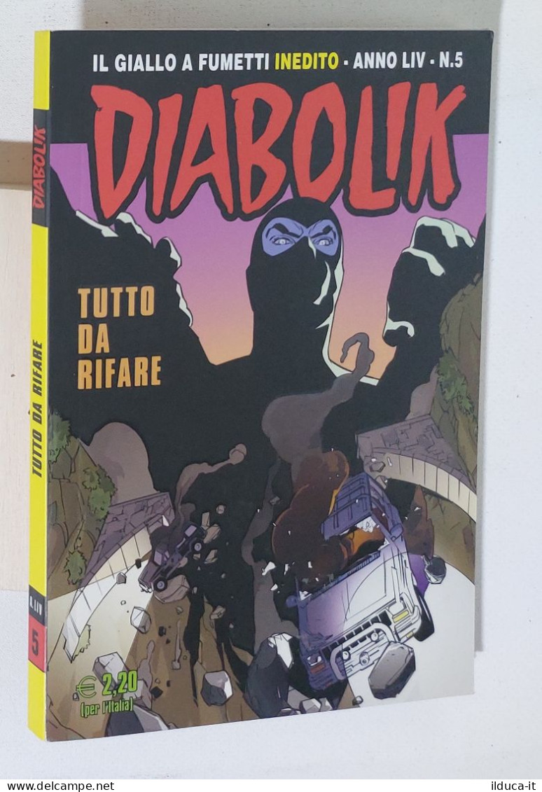 44163 DIABOLIK -a. LIV Nr 5 - Tutto Da Rifare - Diabolik